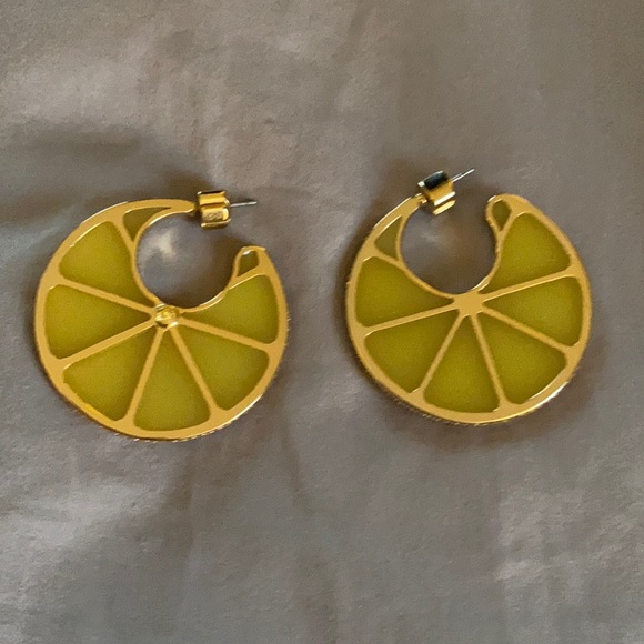 Kate Spade Lemon Slice earrings